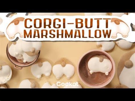 corgi butt marshmallows|Corgi butt Marshmallow Baking Tart Cake Decoration Animal。